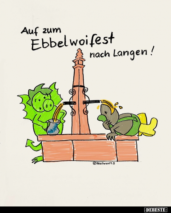 Auf zum Ebbelwoifest nach Langen!.. - Lustige Bilder | DEBESTE.de