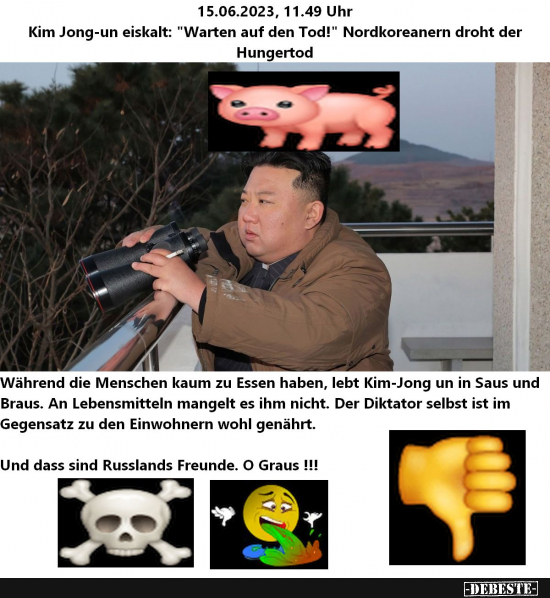 Putin und sein nordkroeanischer Freund - Lustige Bilder | DEBESTE.de