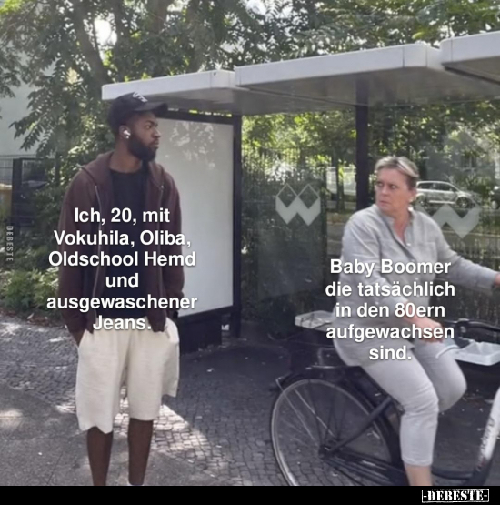 Ich, 20, mit Vokuhila, Oliba, Oldschool Hemd und.. - Lustige Bilder | DEBESTE.de