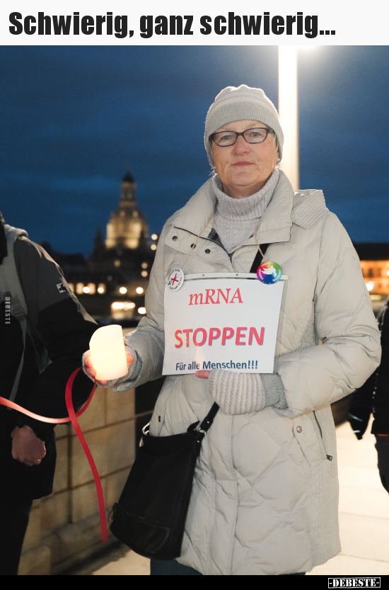 Schwierig, ganz schwierig...