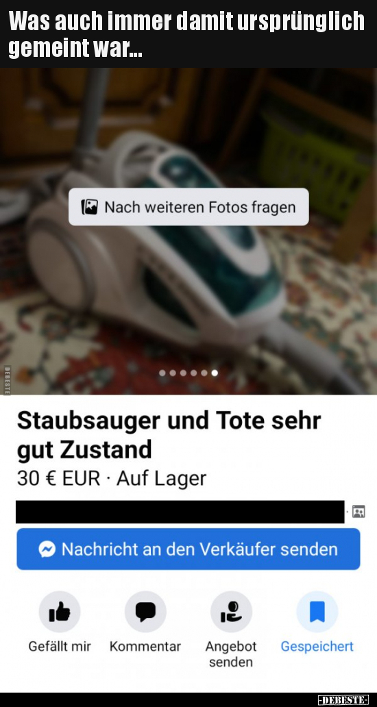 Was auch immer damit ursprünglich gemeint war...