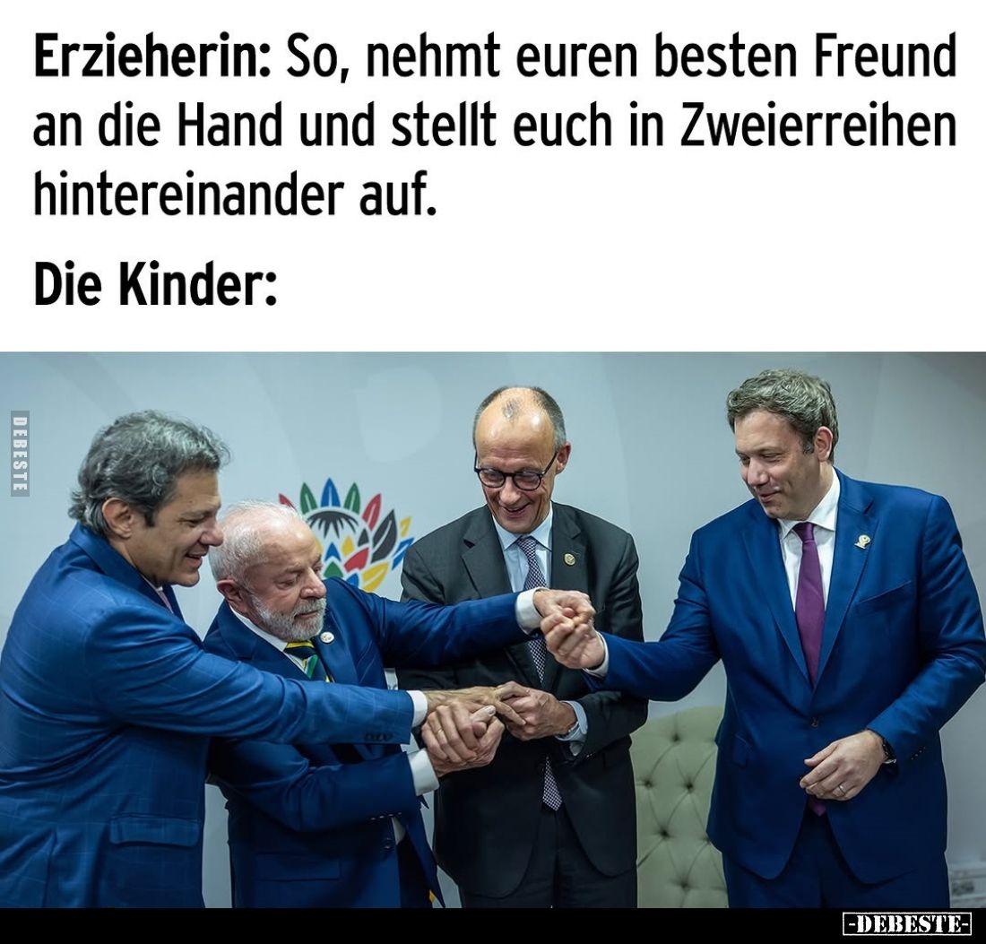 Erzieherin: So, nehmt euren besten Freund... - Lustige Bilder | DEBESTE.de