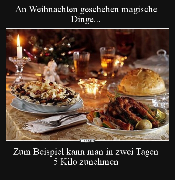 An Weihnachten geschehen magische Dinge... - Lustige Bilder | DEBESTE.de