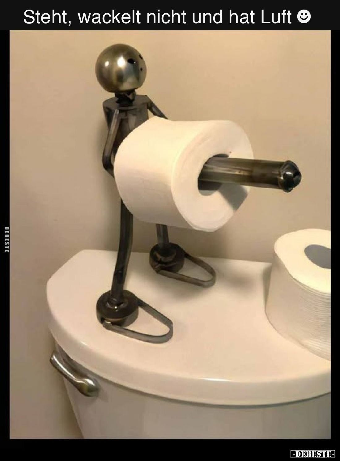 Steht, wackelt nicht und hat Luft ☻
