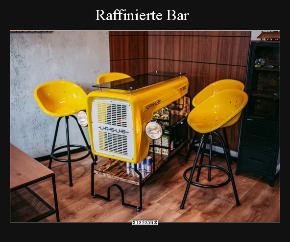 Raffinierte Bar.. - Lustige Bilder | DEBESTE.de