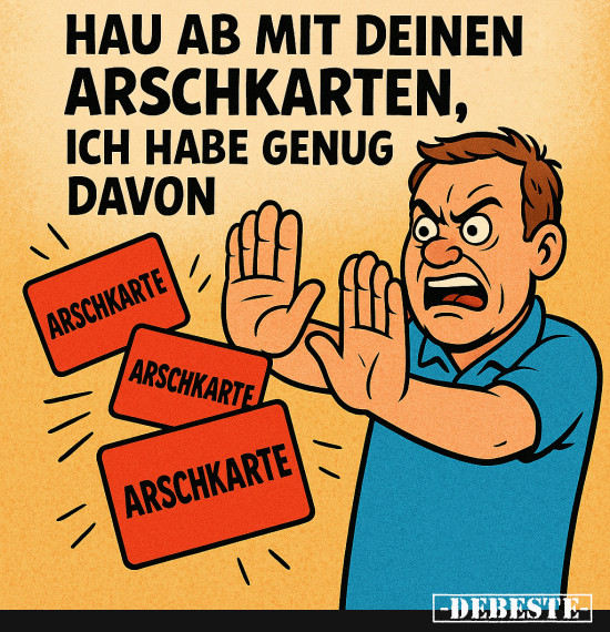 Arschkarte - Lustige Bilder | DEBESTE.de