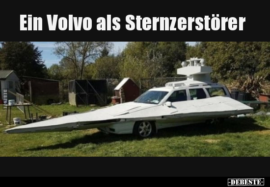 Ein Volvo als Sternzerstörer.. - Lustige Bilder | DEBESTE.de