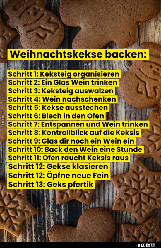 Weihnachtskekse backen.. - Lustige Bilder | DEBESTE.de