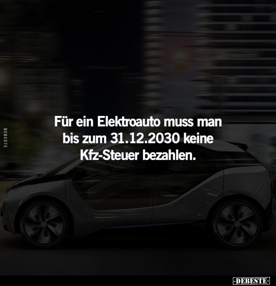 Für ein Elektroauto.. - Lustige Bilder | DEBESTE.de