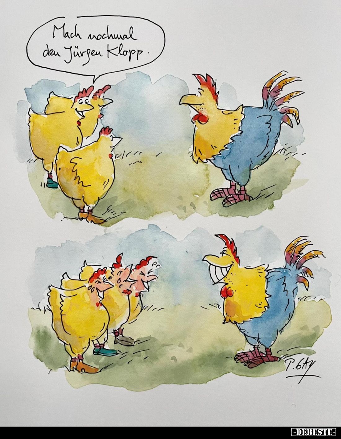 Mach nochmal den Jürgen Klopp.