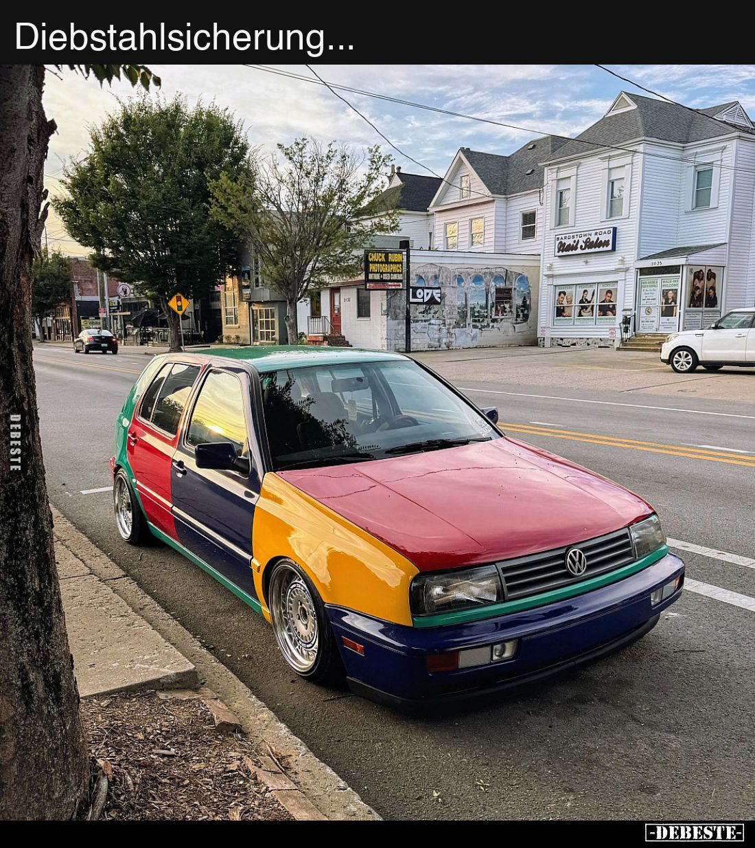 Diebstahlsicherung...