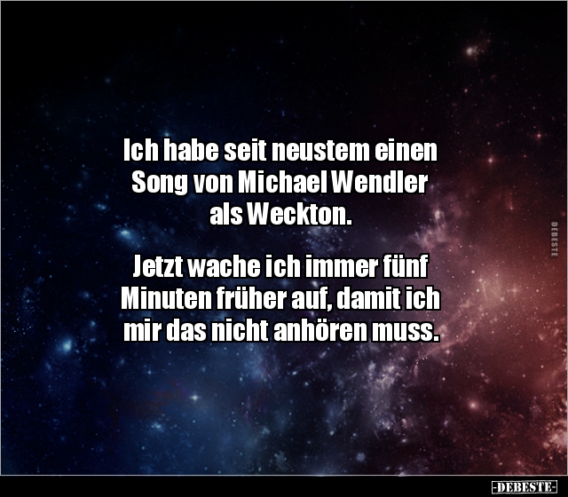 Ich habe seit neustem einen Song von Michael Wendler als.. - Lustige Bilder | DEBESTE.de