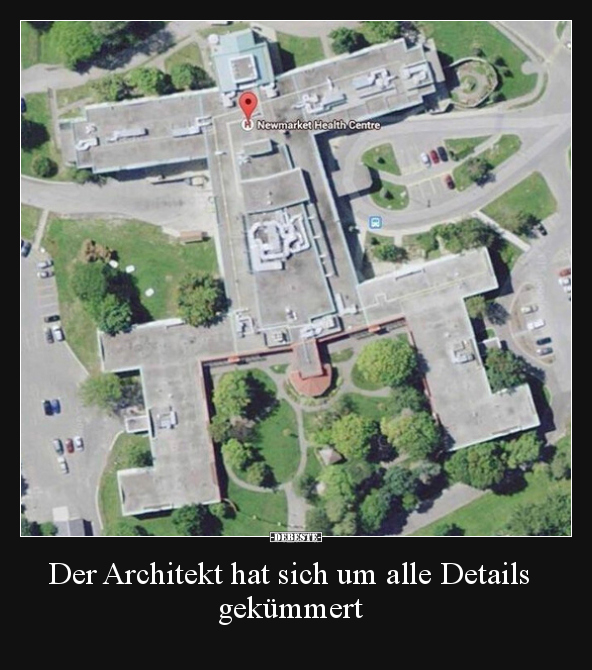 Der Architekt hat sich um alle Details gekümmert.. - Lustige Bilder | DEBESTE.de