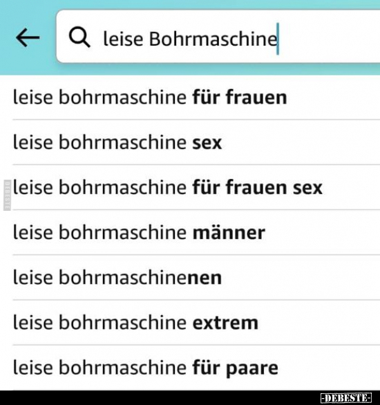 Leise Bohrmaschine.. - Lustige Bilder | DEBESTE.de