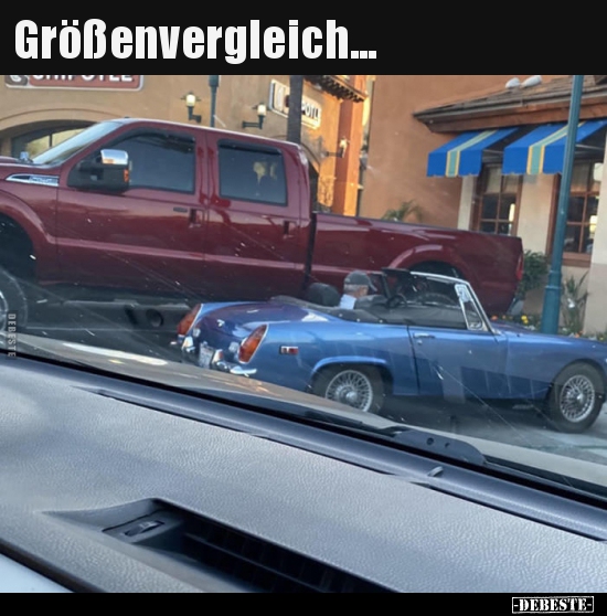 Größenvergleich...
