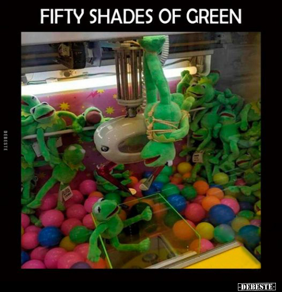 Fifty shades of green