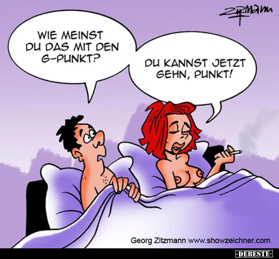 Wie meinst du das mit den G-Punkt?.. - Lustige Bilder | DEBESTE.de