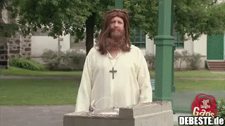 Jesus verwandelte Wasser in Wein..