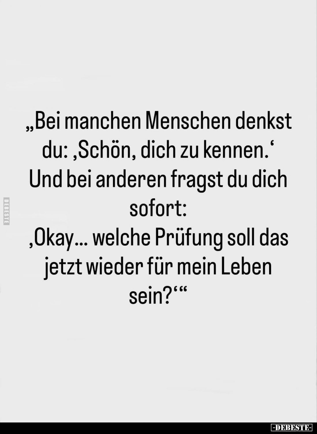 Bei manchen Menschen denkst du: "Schön, dich zu kennen." Und bei anderen fragst du dich sofort:
"Okay... welc...