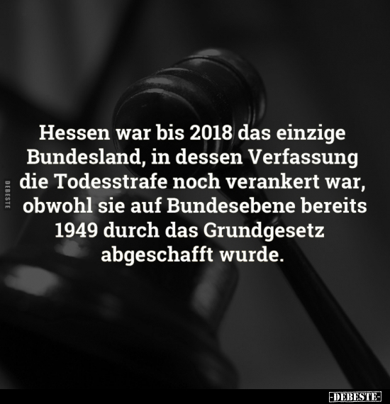 Hessen war bis 2018 das einzige Bundesland.. - Lustige Bilder | DEBESTE.de