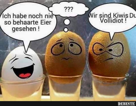 Ich habe noch nie so behaarte Eier gesehen! - Lustige Bilder | DEBESTE.de