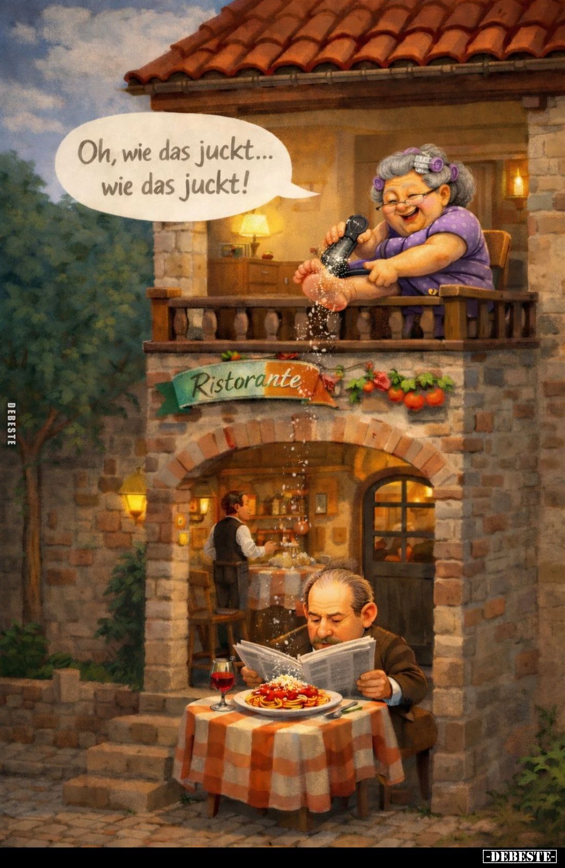 Oh, wie das juckt... wie das juckt!