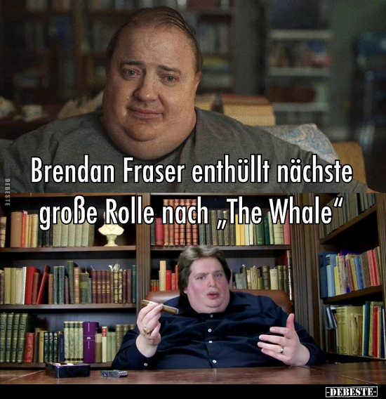 Brendan Fraser enthüllt nächste große Rolle nach.." - Lustige Bilder | DEBESTE.de