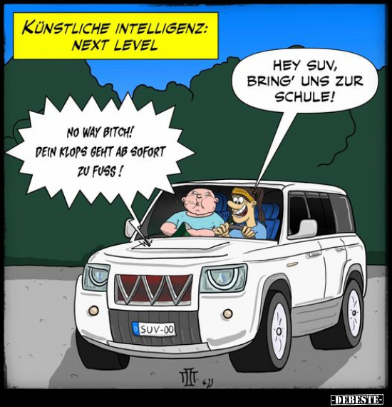 Hey SUV, bring' uns zur Schule!.. - Lustige Bilder | DEBESTE.de