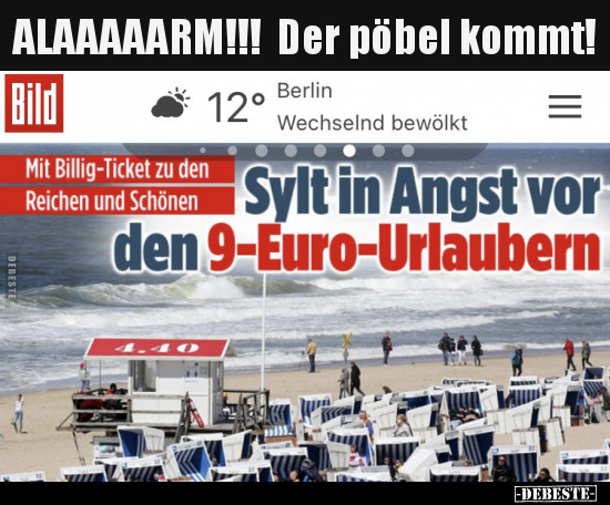 ALAAAAARM!!!
Der pöbel kommt!