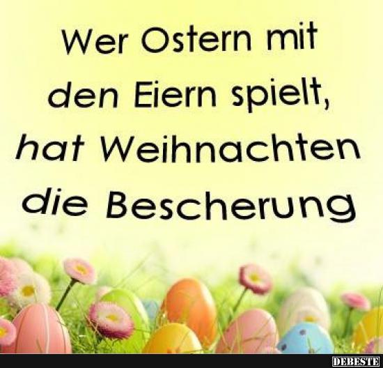 Wer Ostern mit den Eiern spielt.. - Lustige Bilder | DEBESTE.de