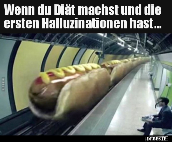 Wenn du Diät machst und die ersten Halluzinationen.. - Lustige Bilder | DEBESTE.de