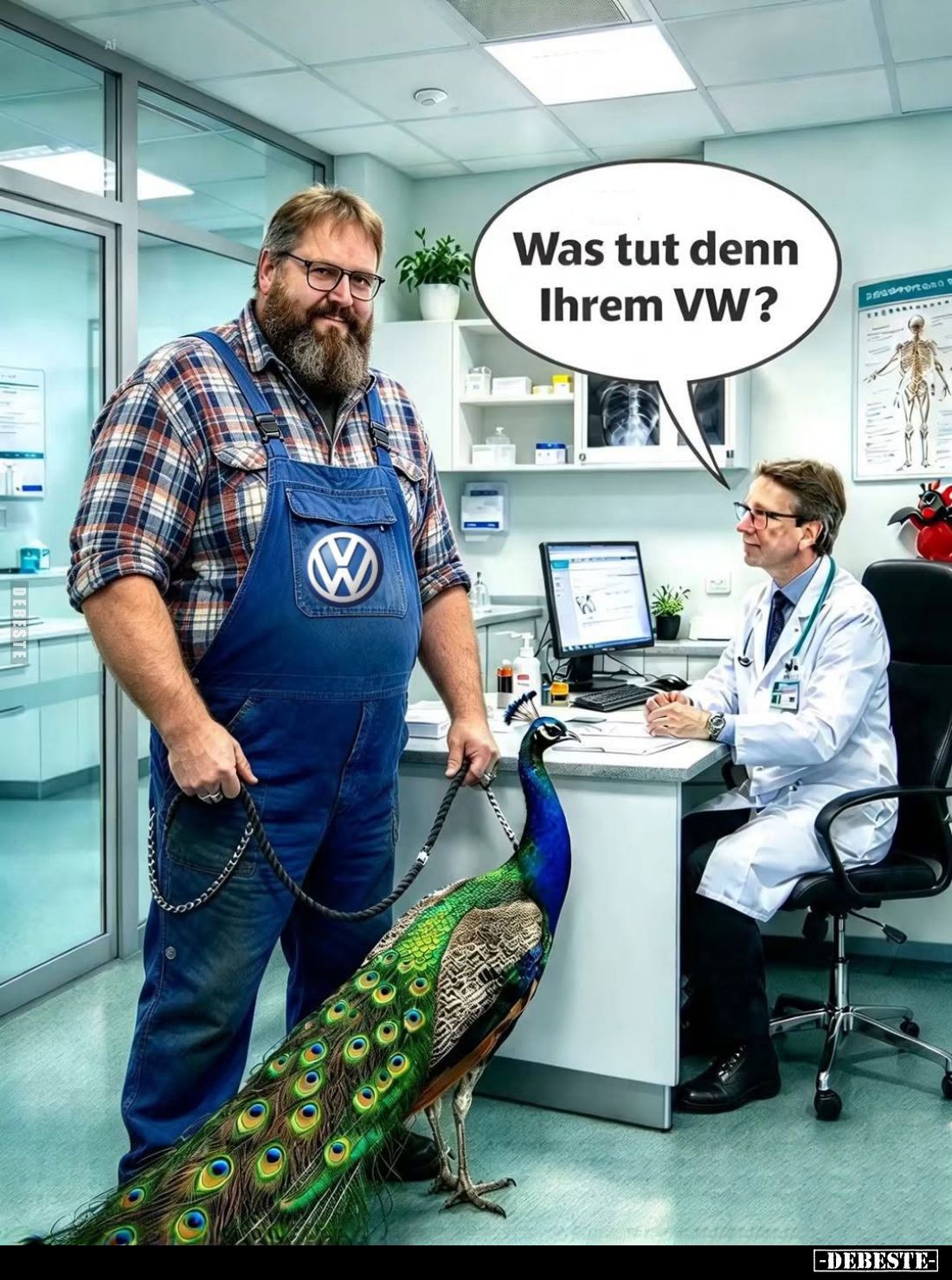Was tut denn Ihrem VW?