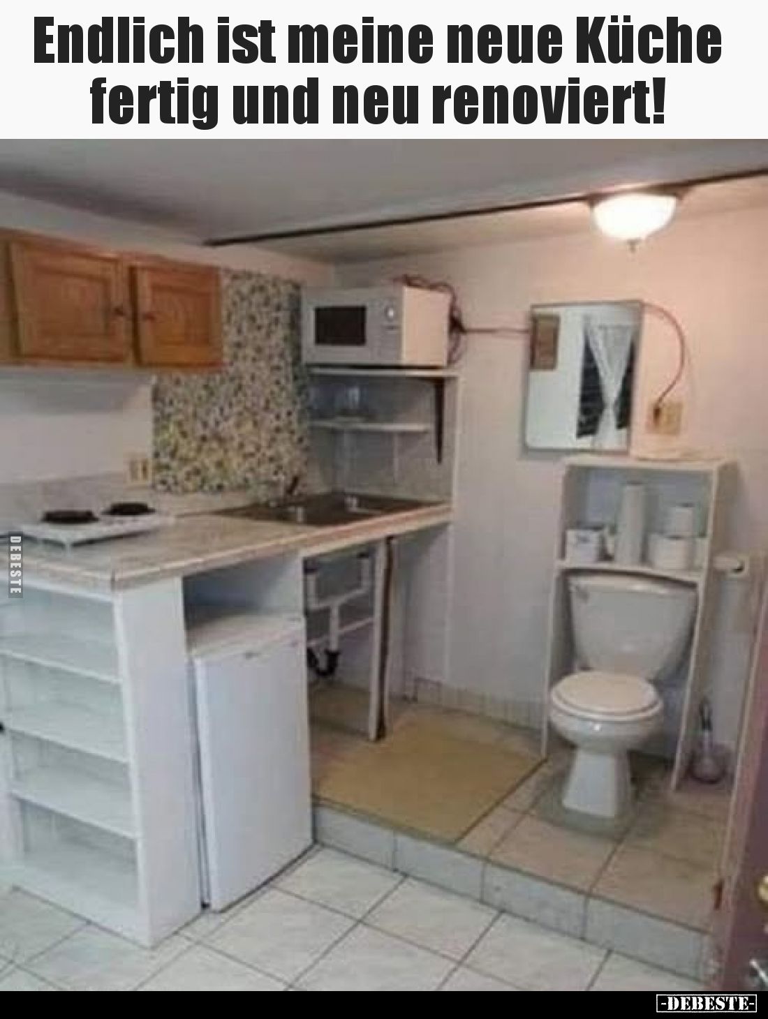 Endlich ist meine neue Küche fertig und neu renoviert!