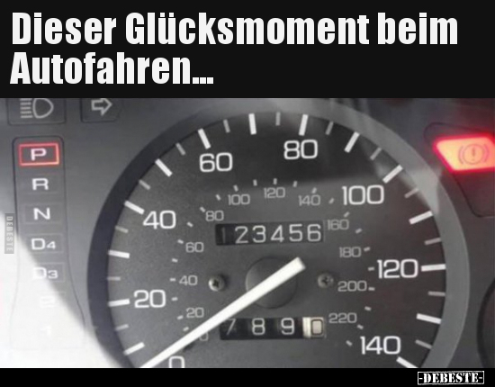 Dieser Glücksmoment beim Autofahren... - Lustige Bilder | DEBESTE.de