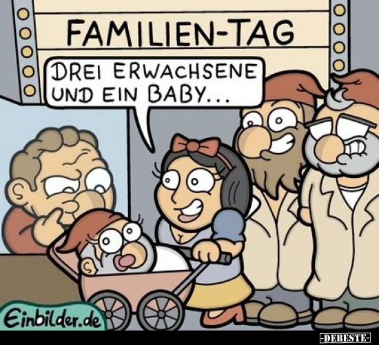 Drei Erwachsene und ein Baby... - Lustige Bilder | DEBESTE.de