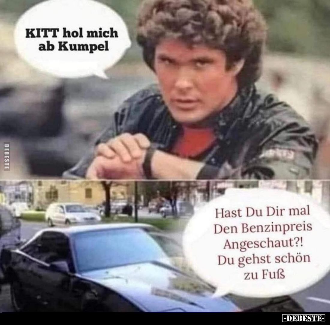 KITT hol mich ab Kumpel... - Lustige Bilder | DEBESTE.de
