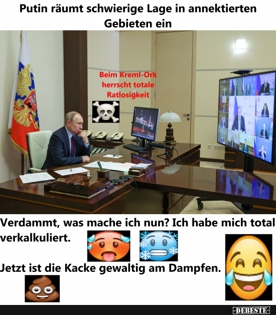 Putin und das Ende des Kreml-Ork - Lustige Bilder | DEBESTE.de