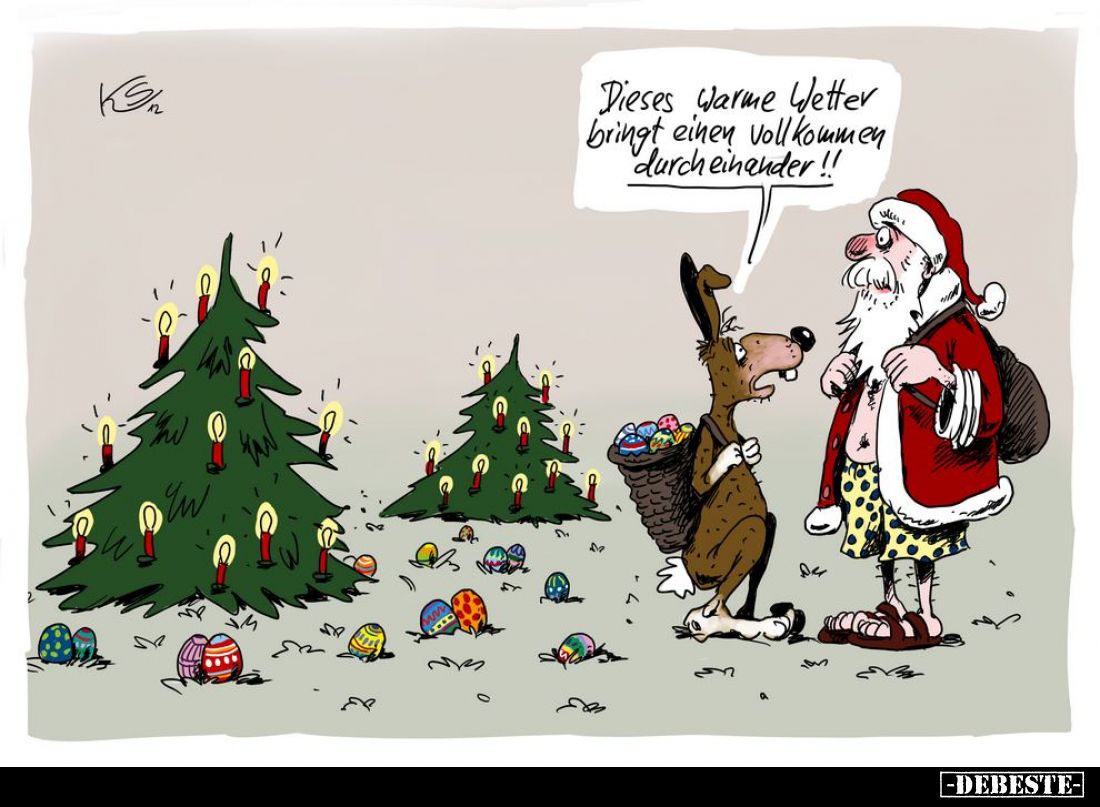 Dieses Dieses Warme Wetter bringt einen vollkommen durcheinander!!