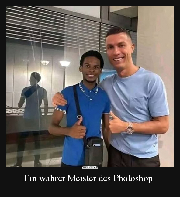 Ein wahrer Meister des Photoshop.. - Lustige Bilder | DEBESTE.de