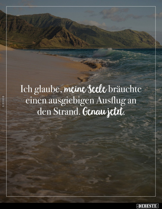 Ich glaube, meine Seele bräuchte einen ausgiebigen Ausflug.. - Lustige Bilder | DEBESTE.de