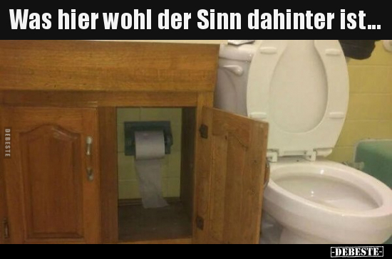 Was hier wohl der Sinn dahinter ist...