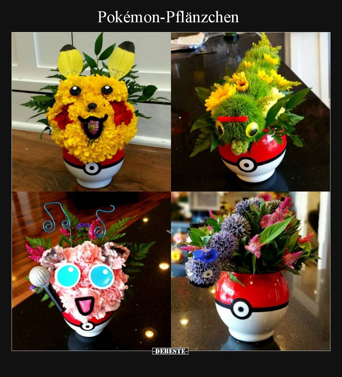 Pokémon-Pflänzchen.. - Lustige Bilder | DEBESTE.de