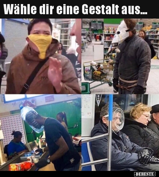 Wähle dir eine Gestalt aus...