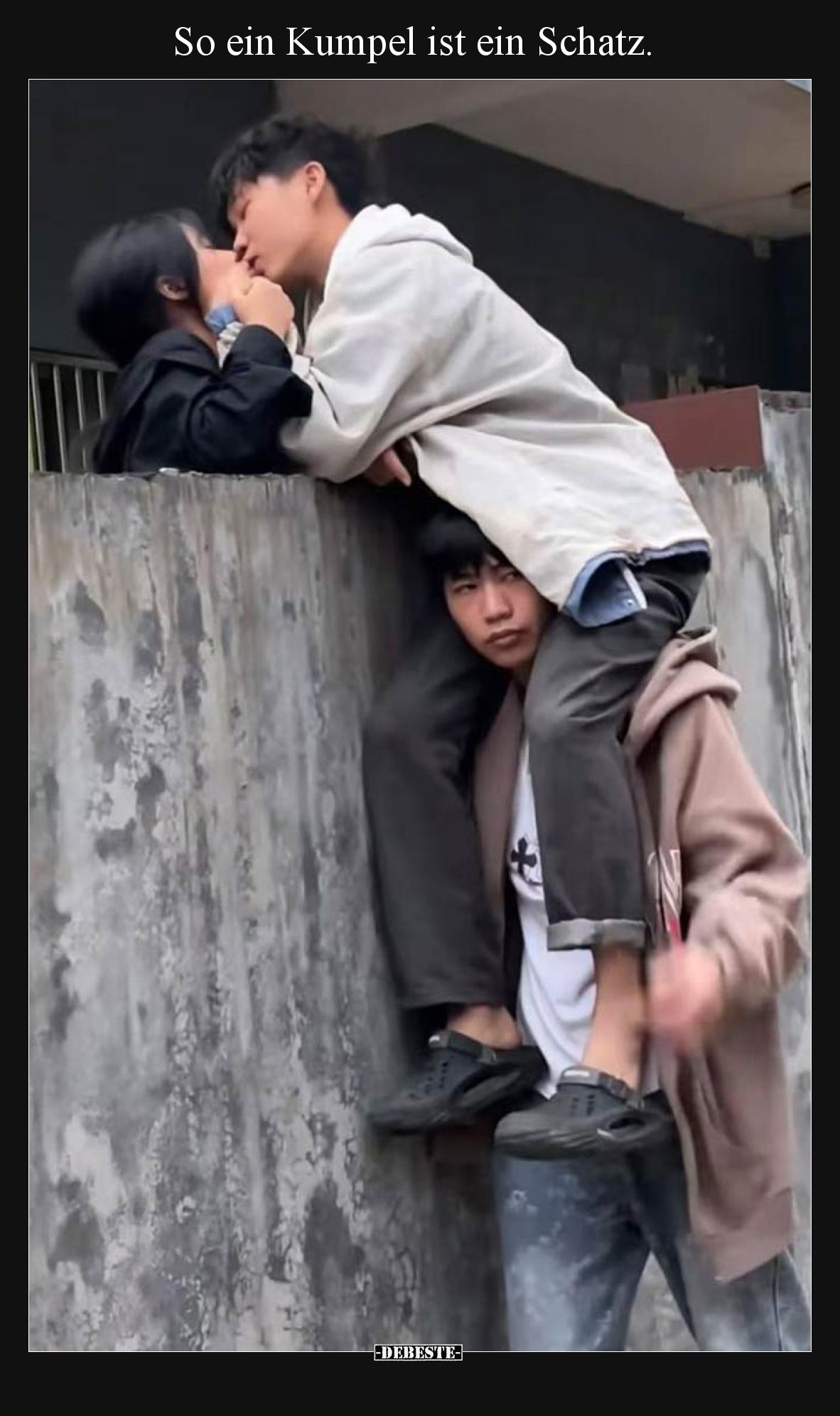 So ein Kumpel ist ein Schatz... - Lustige Bilder | DEBESTE.de