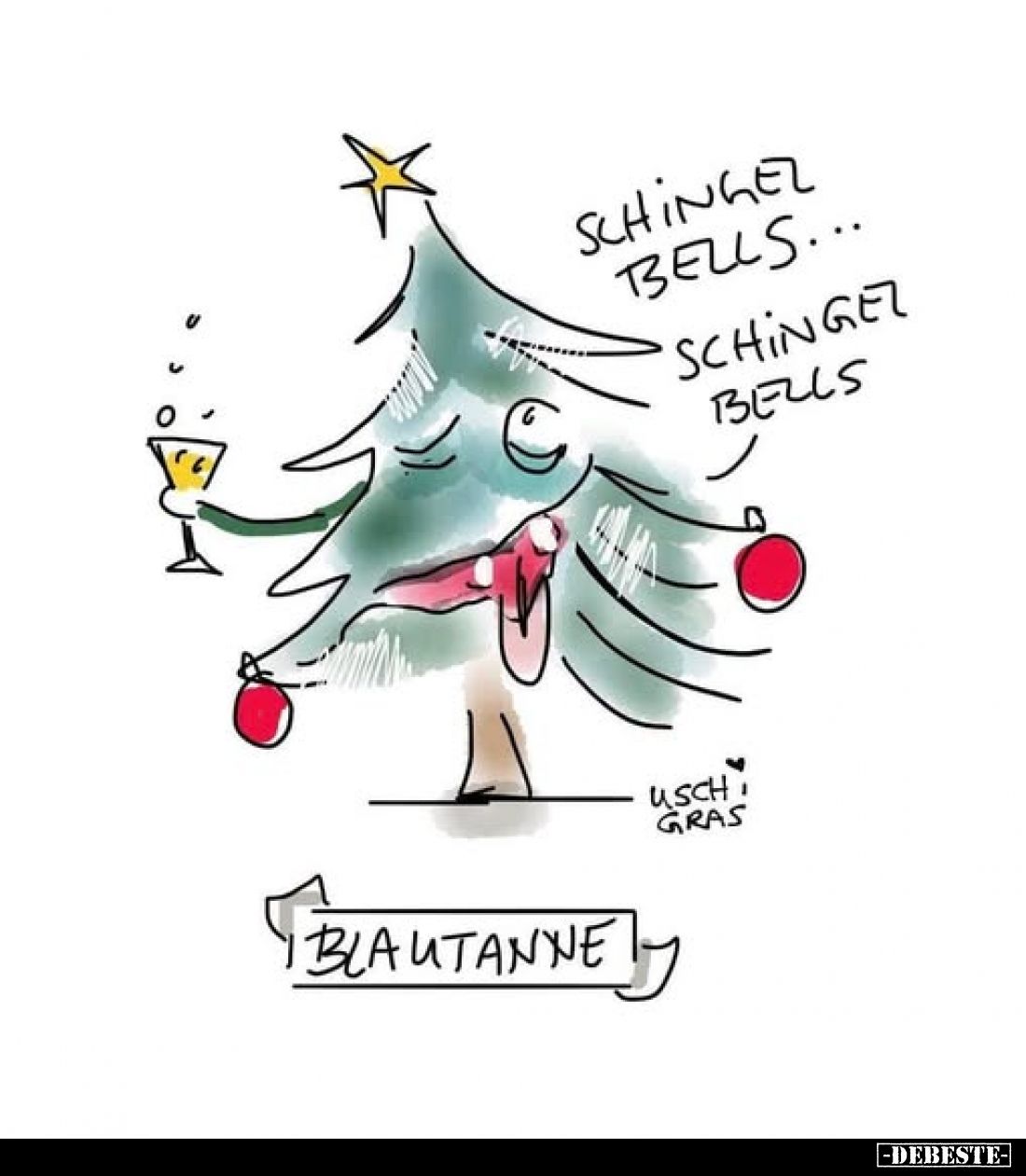Schingel Bells...
Schingel Bells...

Blautanne