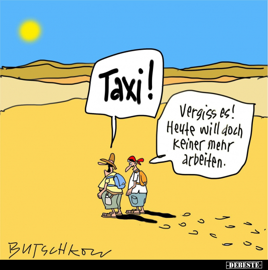 Taxi!.. - Lustige Bilder | DEBESTE.de