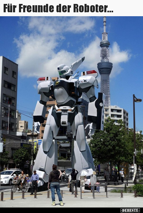 Für Freunde der Roboter...
