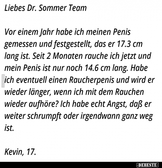 Liebes Dr. Sommer Team.. - Lustige Bilder | DEBESTE.de