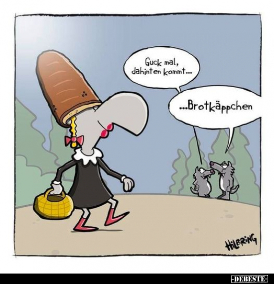 Guck mal, dahinten kommt...