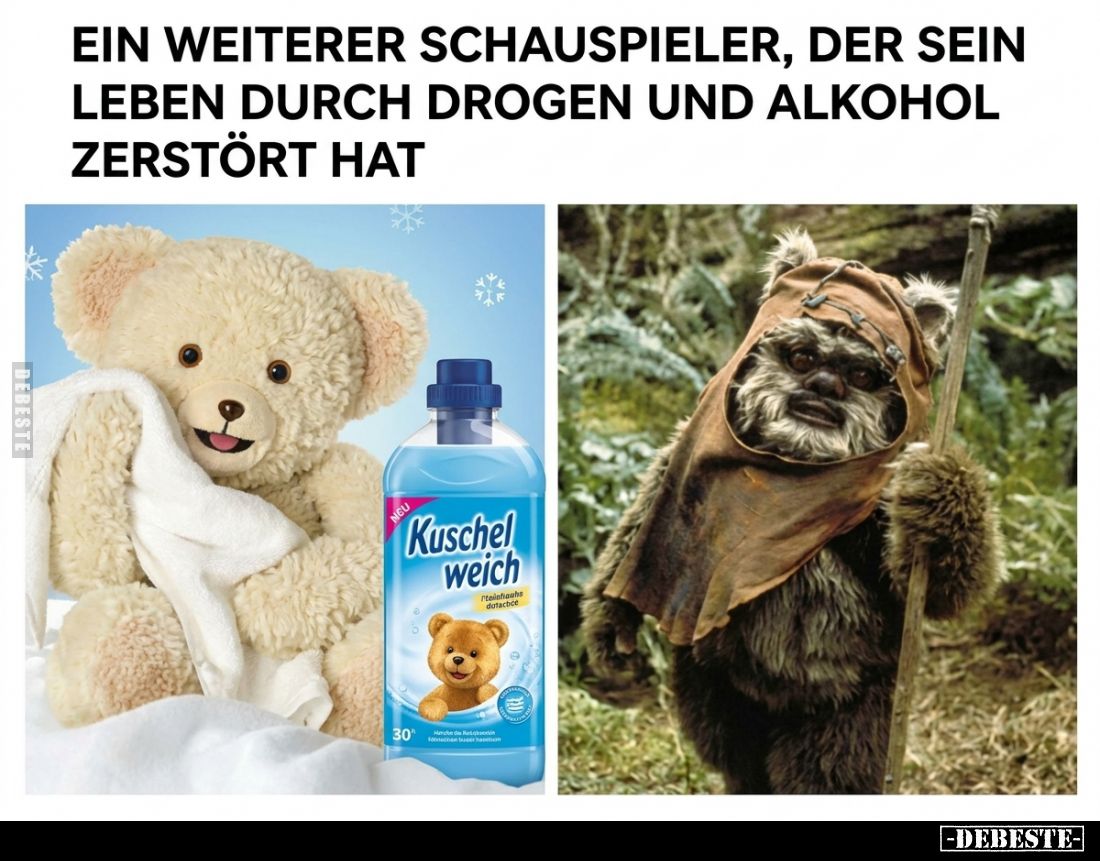 Ein weiterer Schauspieler, der sein Leben durch Drogen und Alkohol zerstört hat